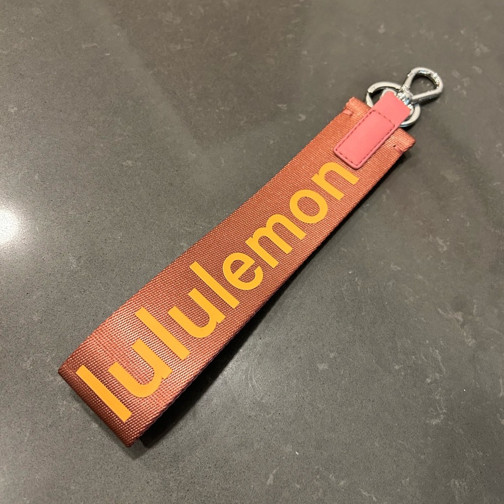 Lululemon Never Lost Keychain